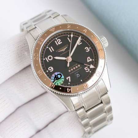 White-Gold Steel Bracelet + 50 "Double 11" Surprises Galore! Longines proudly p - Click Image to Close