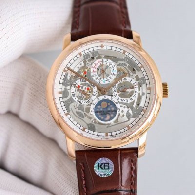Heritage Series Perpetual Calendar Watch. Model: 43 00R-9687. This 41Mm Diameter