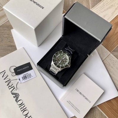 Authentic Armani Men's Mechanical Watch, New Model Ar60061 From The Store, Equip