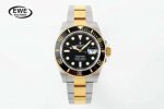 Ewe factory Rolex Submariner Calendar 126610 Submariner Black Water Ghost Green
