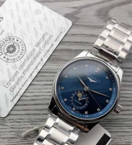 Longines Master Collection has recently been particularly fond of blue, adding a