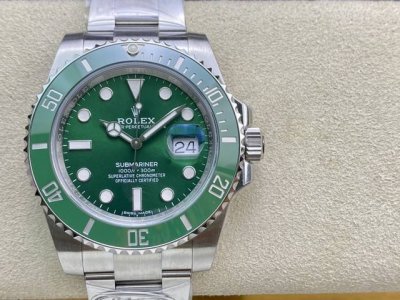 Rolex 116610 Green Submariner Clean factory's genuine Clean V4 latest version be