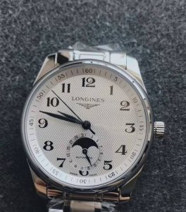 Longines Master Collection Automatic Mechanical Movement Four-Hand Moon Phase Me