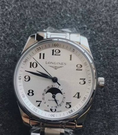 Longines Master Collection Automatic Mechanical Movement Four-Hand Moon Phase Me