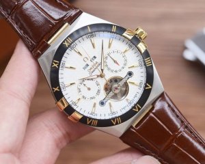 White, Gold Rose Men's Favorite Multifunctional Watch Latest: Omega's Best Desi