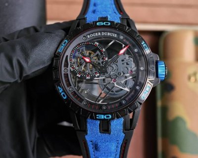 Roger Dubuis Excalibur Automatic Movement, Case: 46Mm, Sapphire Crystal Carbon T