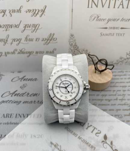 The Chanel J12 H1628 women's quartz watch showcases a perfect blend of modernit
