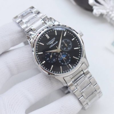 Platinum Brand: Longines Type: Men's Watch Case: Premium 316 Stainless Steel Str
