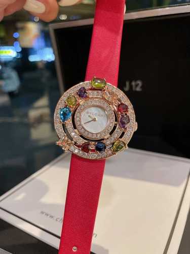New upgraded version! Bulgari's high-end jewelry collection exquisite watch, the
