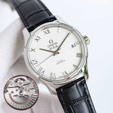 Leather Strap, White Case, Gold Case Steel Strap, White Case, All Rose Gold And - Click Image to Close