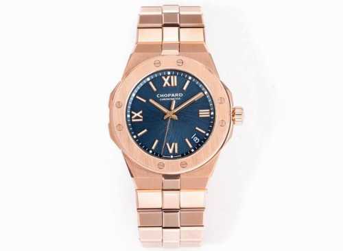 White steel and rose gold 2600 Gh Factory exclusive masterpiece Chopard Alpinee