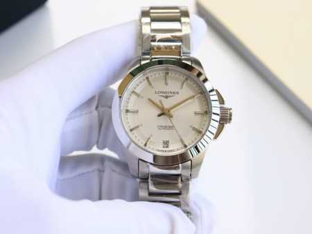 Rose +20 7 New Arrival First Release Ladies' Watch Longines Conquest Dynamic Ser - Click Image to Close