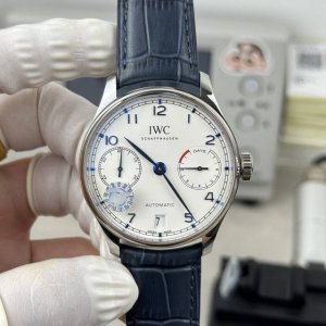 Zf IWC Portuguese 7-Day Power Reserve Series 42Mm White Case White Dial Model Eq