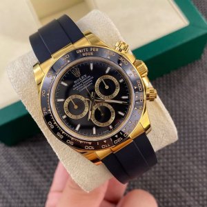 Superior quality at a glance! Rolex Daytona, latest model! Black Samurai dial.