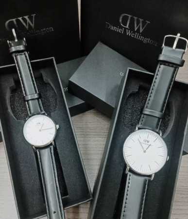 A beloved gift for your loved one Selling a pair of unisex Dw couple watches, 40 - Click Image to Close