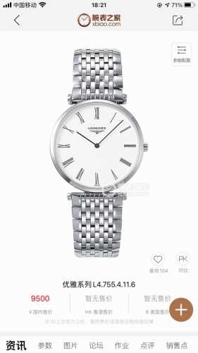 The ultimate bargain! Longines Grand La Grande Quartz watch; men's model, 36mm