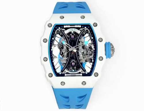 The Richard Mille RM53-01 combines watch design with sporting events, perfectly