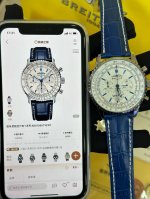 Exclusive real shot Breitling Aviation Chronograph Series Model Ab0139A71G1 Male