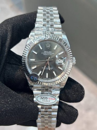 Exclusive real photos Rolex Datejust series, Swiss movement, diameter 41mm, gra