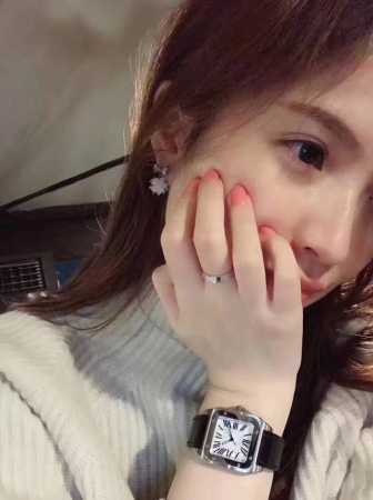 Hot-selling item back in stock! Cartier Santos couple's watches are now availabl - Click Image to Close