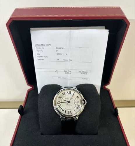 Cartier Ballonbleu Original mold top synchronization Type: Top luxury men's auto