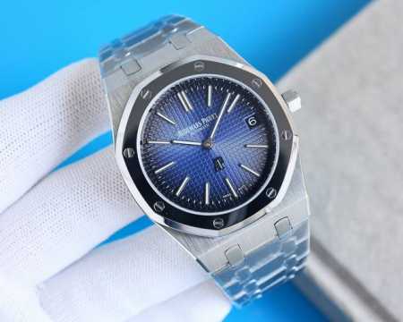 Gold + 20 Audemars Piguet 15202 Royal Oak Series, Premium Men's Wristwatch, Clas - Click Image to Close