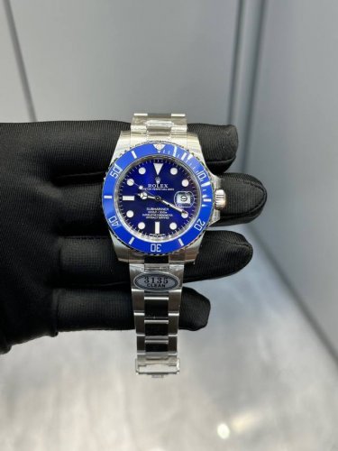 Rolex Submariner Series Blue Ghost 40Mm Size Same Model Movement, Date Display,