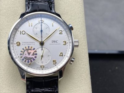 iwc Iwc Portuguese Series Chronograph Wonderful Details 1. The Exquisite Back