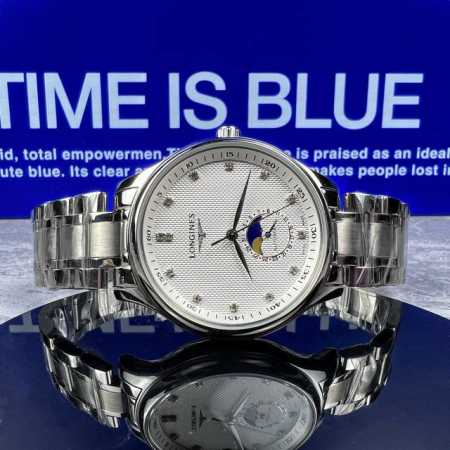 Longines Master Men's True Moon Phase Moon Phase Changes With Time L2.919.4.78.6 - Click Image to Close