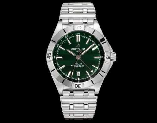 Breitling, mechanical chronograph series A32398101M1A1! Chronomat Automatic Gmt