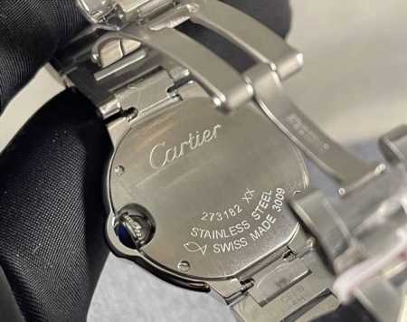 Cartier Ballon Bleu white dial 28Mm quartz watch Such a beautiful watch #BallonB - Click Image to Close