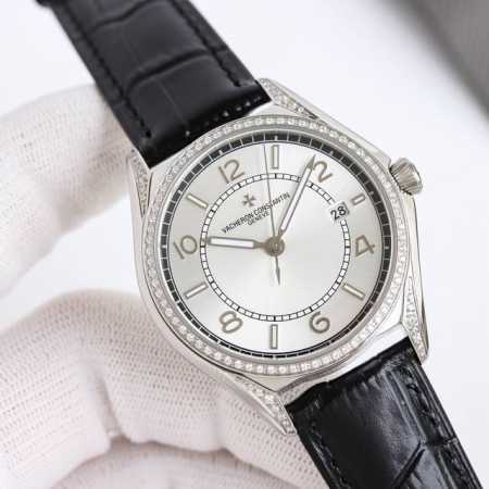 White Diamond, Gold Diamond Tw New Arrival Vacheron Constantin Vc 56-Type 4600E - Click Image to Close