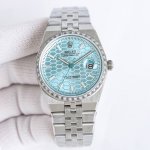 White Gold Rolex PQ1 Land-Dweller, V2 Racing Edition, 40mm, housing a 9015-modif