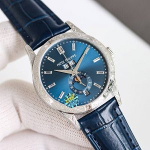 Uniform Price Twnew Version Of Carved Case Patek Philippe Complex Function Chron