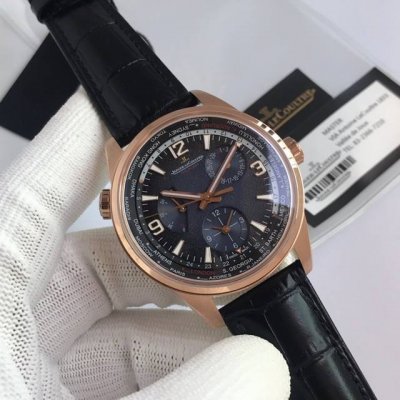Twa-Produced Jaeger-Lecoultre North Pole Series Geograic Wt Geographer World Tim