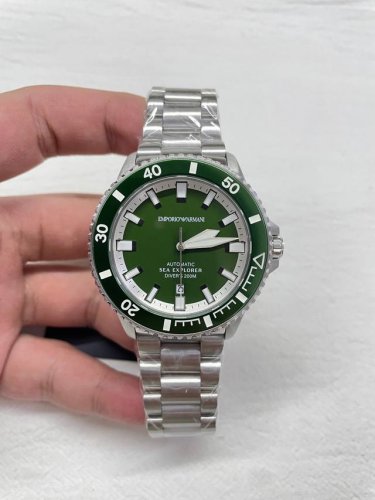 Jungle Stalker Mechanical Awakening Ar60088 Armani 42mm Mechanical Diving Watch