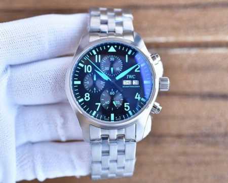 Gold Black + 20,000 International Iwc Premium Men's Watch, Multi-Functional Desi - Click Image to Close