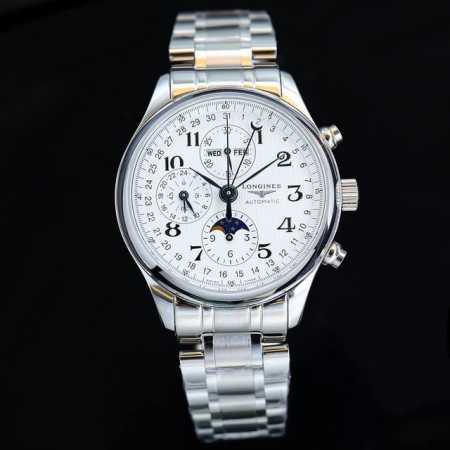 Introduces The Longines L2.773.4 Eight-Hand Multifunctional Mechanical Movement, - Click Image to Close