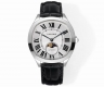 Cartier Drive De Cartier series watch. With its elegant and solemn cushion-shape