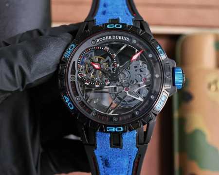 Roger Dubuis Excalibur Automatic Movement, Case: 46Mm, Sapphire Crystal Carbon T - Click Image to Close