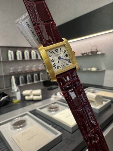 Cartier Tankfrancaise, imported quartz movement, 316L stainless steel case and b