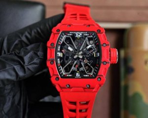 Richard Mille Rm035-03 Carbon Fiber Series This replica watch case and bottom co