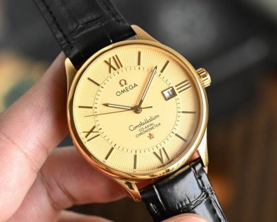 White-Gold 1040 latest model, Omega-Omega-De Ville series market competition ma