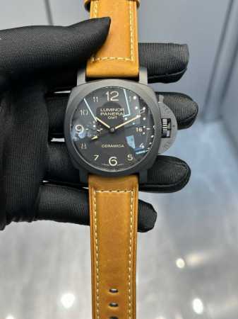 Panerai pam 441 44mm diameter all-ceramic case with movement 1. Time adjustment - Click Image to Close