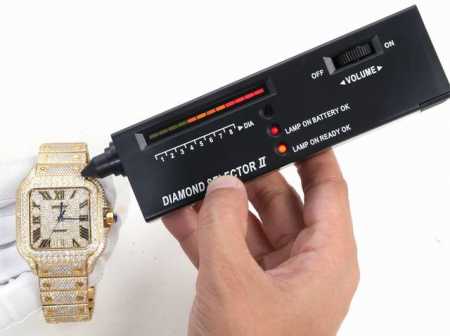 F4 Genuine Moissanite! Cartier Santos Series "Starry Night" Series Ultimate Luxu - Click Image to Close