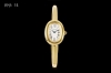 Cartier Bathtub Bracelet Watch, a classic piece from the Baignoire series. The n