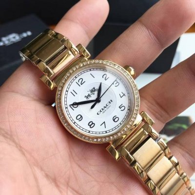 Coach Madison Series Women's Watch With Diamonds! The Real Thing Is Very High-En