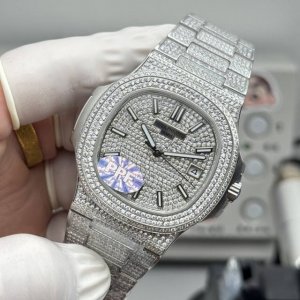 ppf - Ultra-thin 8.3mm thickness, Patek Philippe 5711 series full diamond "Big F