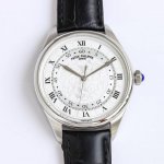 White Gold Patek Philippe Geneva Men's Vintage Series Watch, 3D Carved Dial, The
