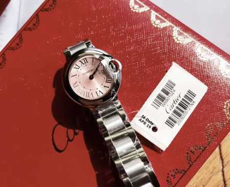 Pink Ballon Bleu (DDD) Size 28mm, Pink Dial! One of the world's most popular mo - Click Image to Close